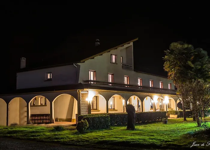 Logis Le Pont D'arcole 호텔 Riscle